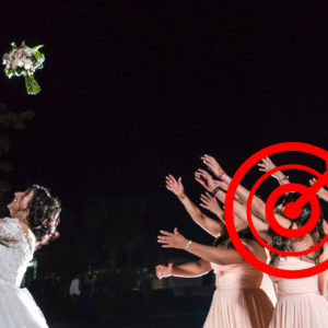 Mira do buque de noiva