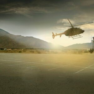 Passeio de helicóptero